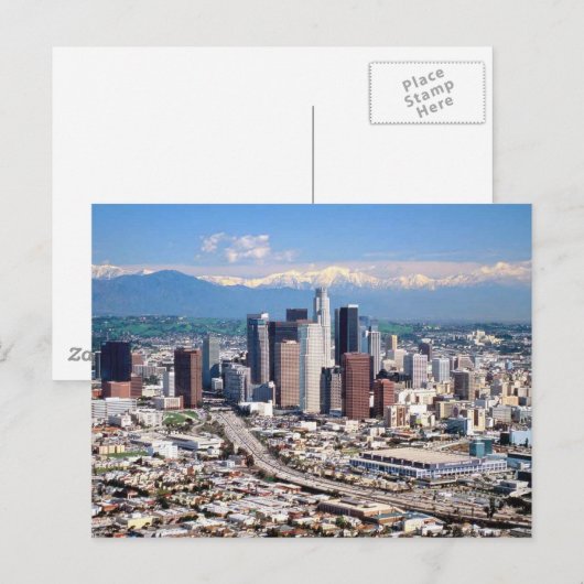 Los Angeles Postkarte (Vorne/Hinten)