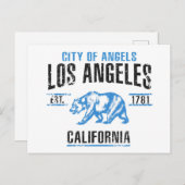 Los Angeles Postkarte (Vorne/Hinten)