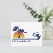 Los Angeles Postkarte (Stehend Vorderseite)