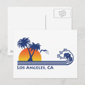 Los Angeles Postkarte (Vorne/Hinten)
