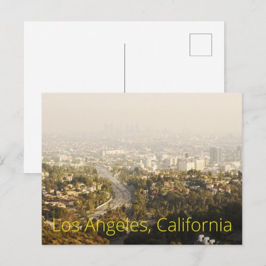 "Los Angeles" Postkarte / Wall Art (Vorne/Hinten)
