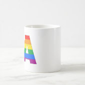 Los Angeles Pride LGBTQ Progress Pride Kaffeetasse (Mittel)