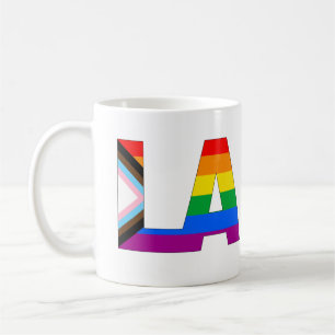 Los Angeles Pride LGBTQ Progress Pride Kaffeetasse