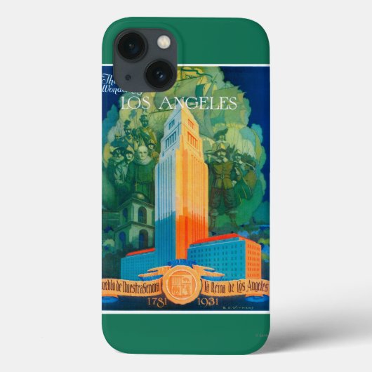 Los Angeles Promotional Poster Case-Mate iPhone Hülle (Rückseite)
