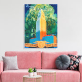 Los Angeles Promotional Poster Leinwanddruck (Insitu (Wohnzimmer))