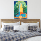 Los Angeles Promotional Poster Leinwanddruck (Insitu (Schlafzimmer))