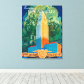 Los Angeles Promotional Poster Leinwanddruck (Insitu (Holzboden))