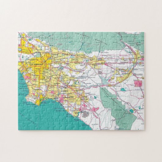 Los Angeles Puzzle (Horizontal)