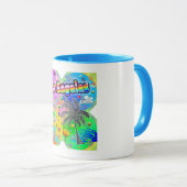 Los Angeles Quadro Seasons Tasse (VorderseiteRechts)
