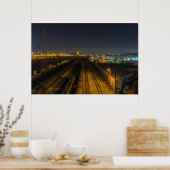 Los Angeles Rail Yard Poster (Küche)