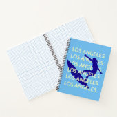 Los Angeles Reisen Kunst, Kalifornien, Reisen, Bla Notizblock (Innenseite)