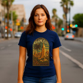 Los Angeles Retro Art Deco T-Shirt
