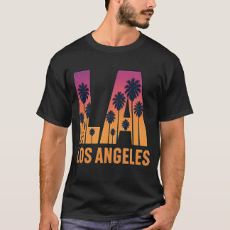 Los Angeles Retro Sunset T - Shirt