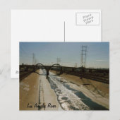 Los Angeles River Postkarte (Vorne/Hinten)