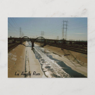 Los Angeles River Postkarte
