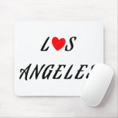 Los Angeles Rotes Herz Mousepad (Mit Mouse)