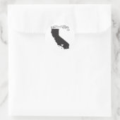Los Angeles Runder Aufkleber (Tasche)