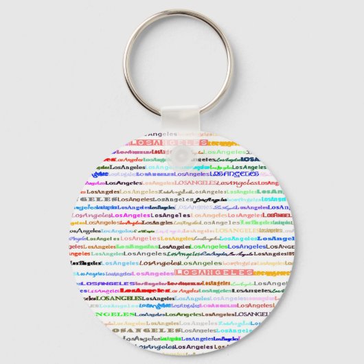 Los Angeles Schlüsselanhänger (Vorderseite)