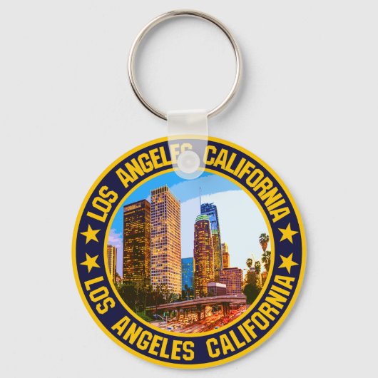 Los Angeles Schlüsselanhänger (Rückseite)