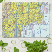 Los Angeles Sectionaltabelle Geschirrtuch (Gefaltet)