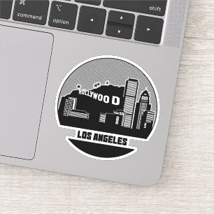 Los Angeles Skyline Aufkleber