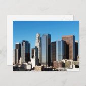 Los Angeles Skyline Downtown Feiertagspostkarte (Vorne/Hinten)