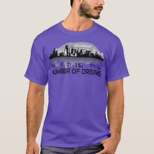 Los Angeles Skyline GPS Koordinaten Dream City 1 T-Shirt