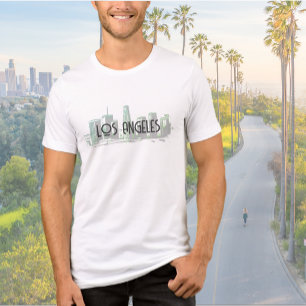 Los Angeles Skyline Graphic T - Shirt