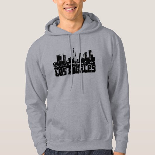 Los Angeles-Skyline Hoodie (Vorderseite)