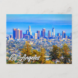 Los Angeles Skyline, Kalifornien, USA Postkarte