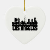 Los Angeles-Skyline Keramikornament (Hinten)