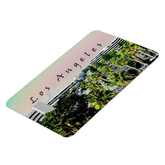 Los Angeles Skyline Magnet (Linke Seite)