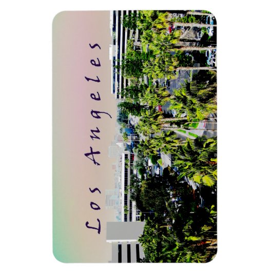 Los Angeles Skyline Magnet (Vertikal)