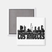 Los Angeles Skyline Magnet (Vorderseite/Rückseite)