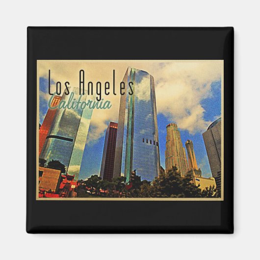 Los Angeles Skyline Magnet (Vorne)
