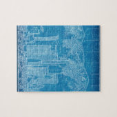 Los Angeles-Skyline-Plan Puzzle (Horizontal)