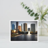 Los Angeles Skyline Postcard Postkarte (Stehend Vorderseite)