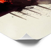 Los Angeles Skyline Poster (Ecke)