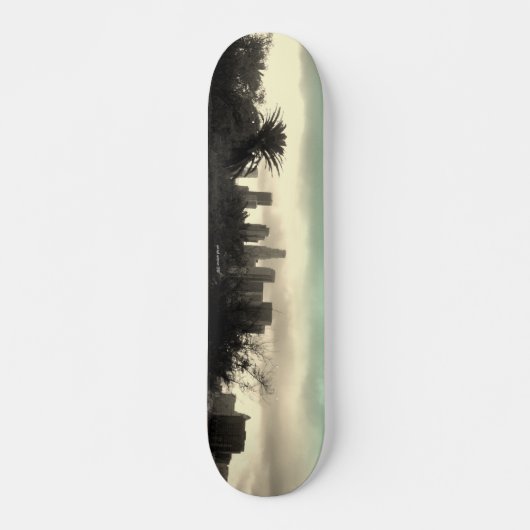 Los Angeles-Skyline-Skateboard Skateboard (Vorne)