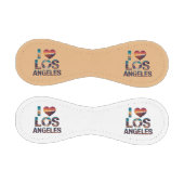 Los Angeles Skyline Sunset & Hollywood Typografie Baseball (Paneele)