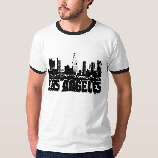 Los Angeles-Skyline T-Shirt (Vorderseite)
