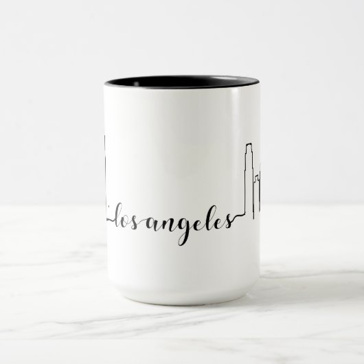 Los Angeles Skyline Tasse (Zentrum)