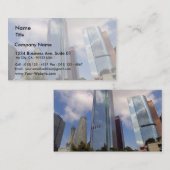 Los Angeles-Skyline Visitenkarte (Vorne/Hinten)