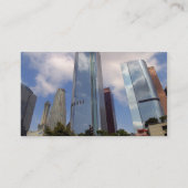 Los Angeles-Skyline Visitenkarte (Rückseite)