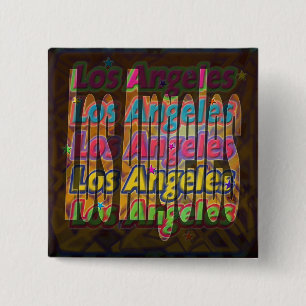 Los Angeles Sparkle Button