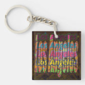 Los Angeles Sparkle Schlüsselanhänger (Vorderseite)