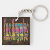 Los Angeles Sparkle Schlüsselanhänger (Rückseite)