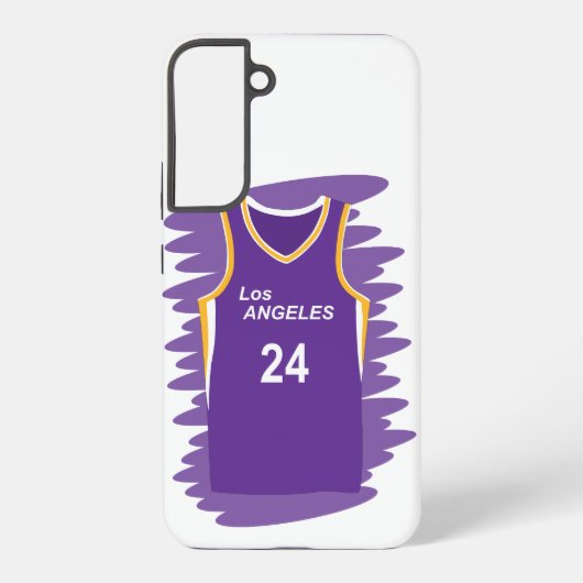 Los Angeles Sparks Uniform Nummer 24 Samsung Galaxy Hülle (Rückseite)