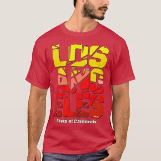 Los Angeles Stadt Kalifornien T-Shirt
