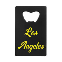Los Angeles Stainless Steel Bottle Opener
